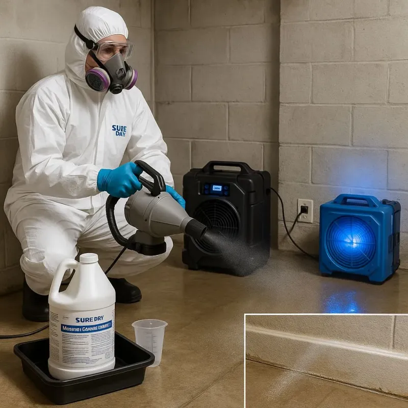 Sanitization and Odor Removal process in Ogden, NC