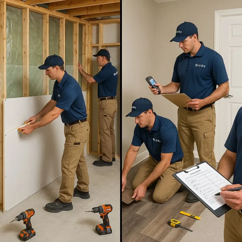 Repairs and Reconstruction process in Ogden, NC